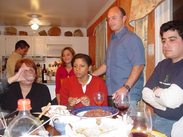 Fondue At Eugenia's March 2003