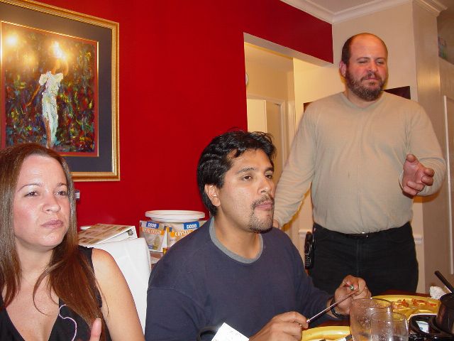 Fondue At Eugenia's March 2003