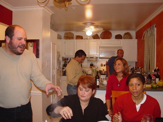 Fondue At Eugenia's March 2003