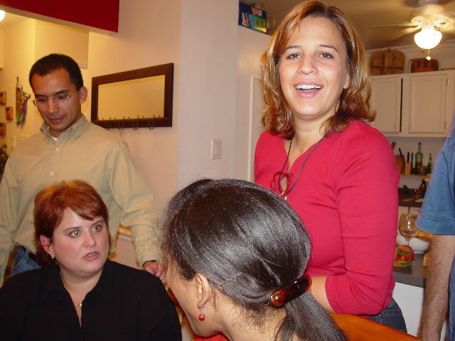 Fondue At Eugenia's March 2003