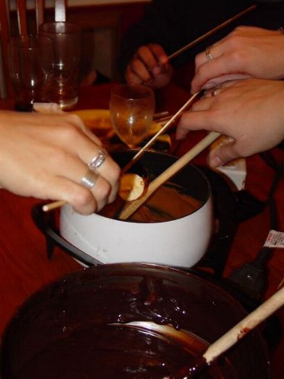 Fondue At Eugenia's March 2003
