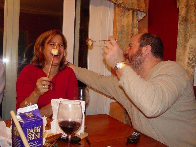 Fondue At Eugenia's March 2003