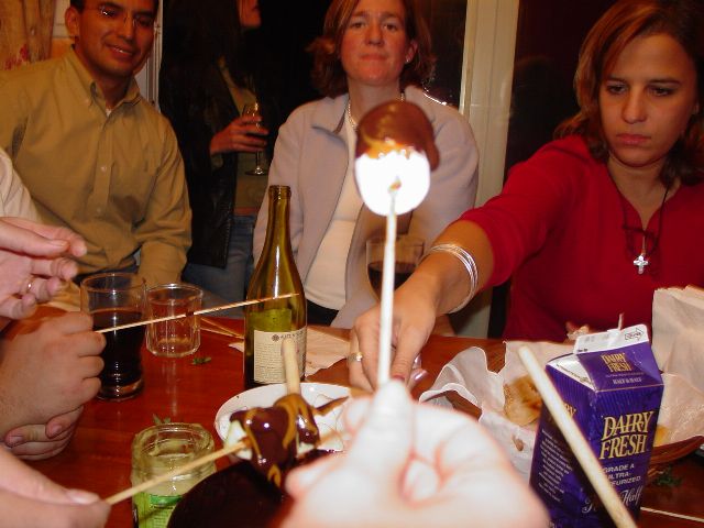 Fondue At Eugenia's March 2003