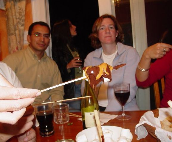 Fondue At Eugenia's March 2003