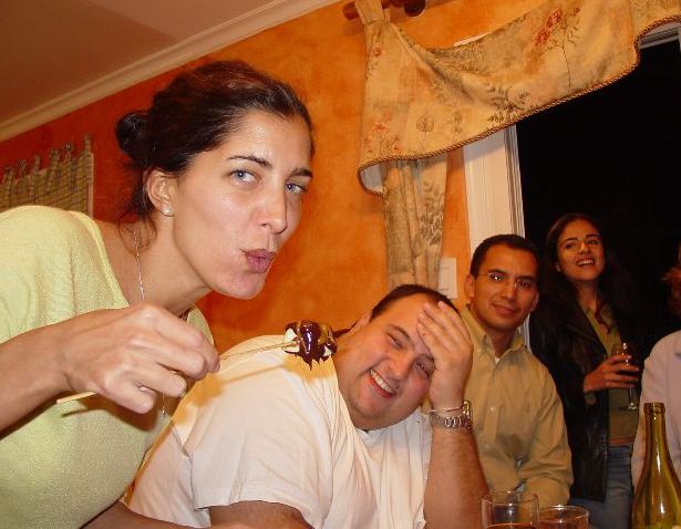 Fondue At Eugenia's March 2003