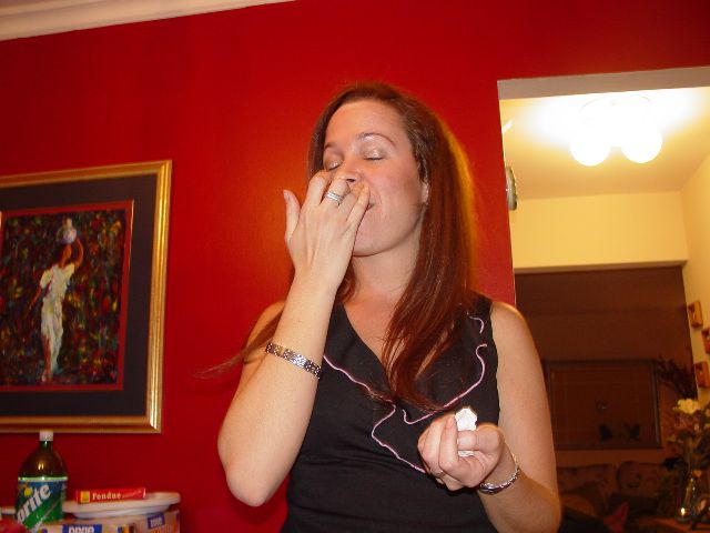 Fondue At Eugenia's March 2003