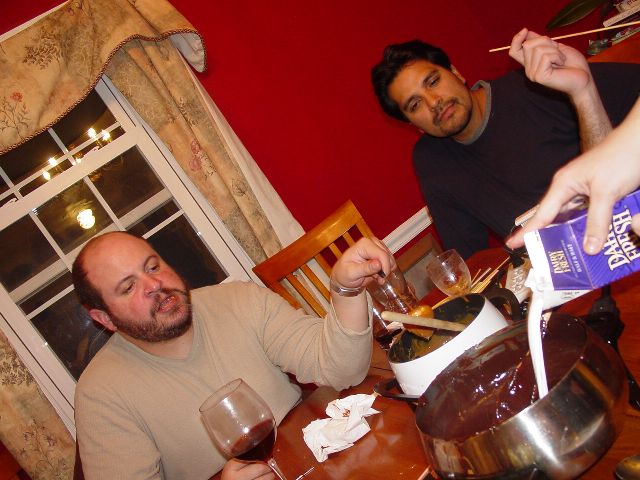 Fondue At Eugenia's March 2003