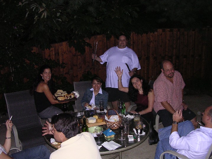 Fran And Grace's Farewell Aug 2003