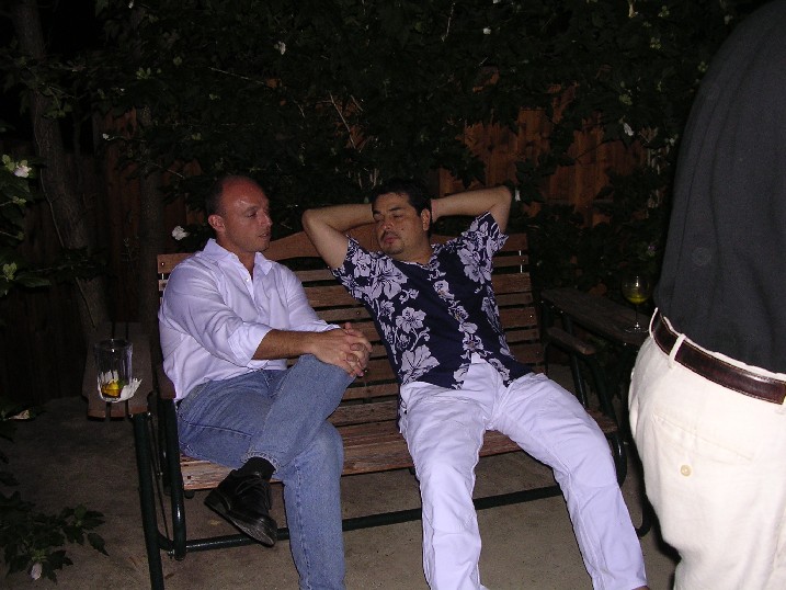 Fran And Grace's Farewell Aug 2003