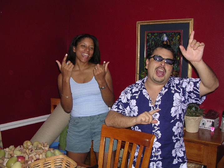 Fran And Grace's Farewell Aug 2003