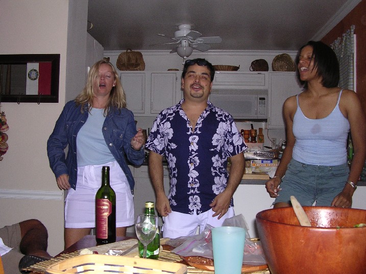 Fran And Grace's Farewell Aug 2003