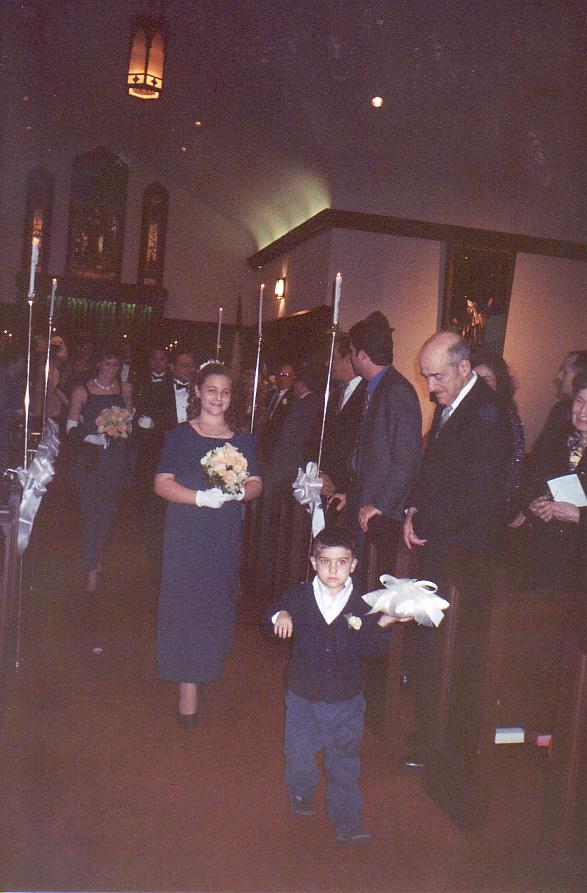 Laurie & Alex's Wedding Jan 1998