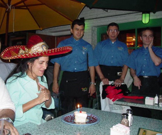 Marcela's Birthday 2003