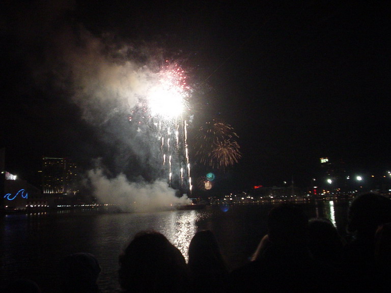 New Years Eve 2008 at Baltimore Inner Harbor