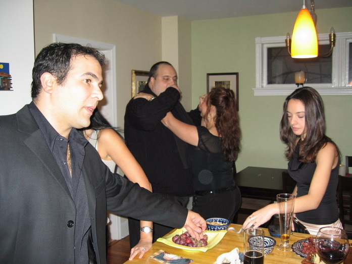 New Year's 2005 Dinner @ Alero