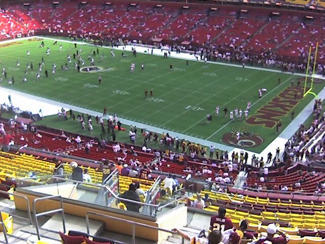 Redskins Vs. Jaguars 1-Oct-2006