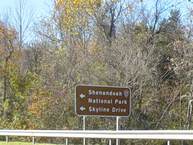 Skyline Drive & Luray Caverns October 2006