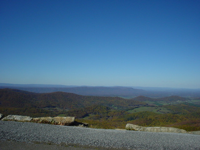 Skyline Drive & Luray Caverns October 2006