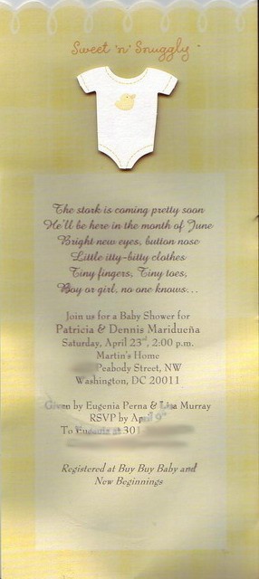 Trish & Dennis' Baby Shower