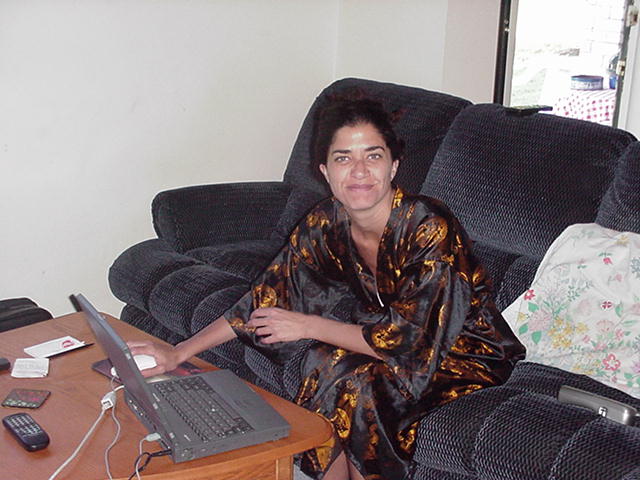 Victoria Sahade's Visit July 2001