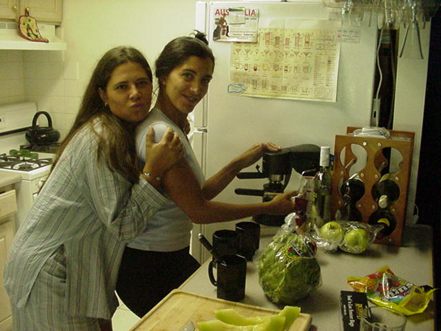 Victoria Sahade's Visit July 2001