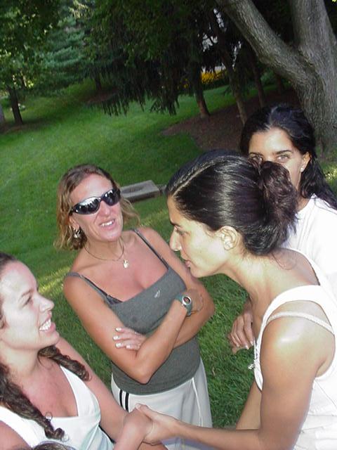 Victoria Sahade's Visit July 2001