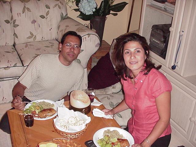 Victoria Sahade's Visit July 2001