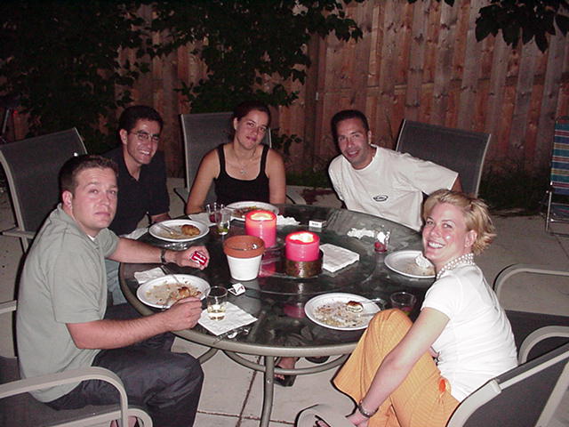 Victoria Sahade's Visit July 2001