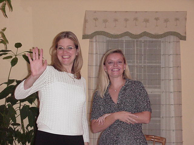 Victoria Sahade's Visit July 2001