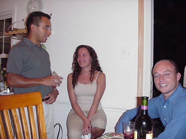 Victoria Sahade's Visit July 2001