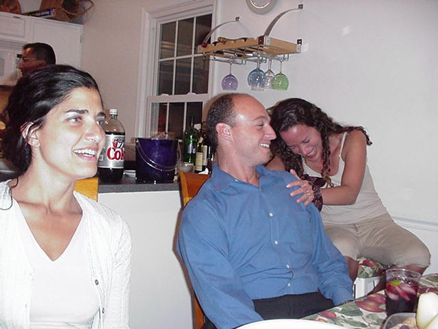Victoria Sahade's Visit July 2001