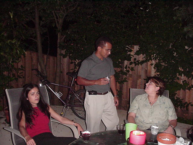 Victoria Sahade's Visit July 2001