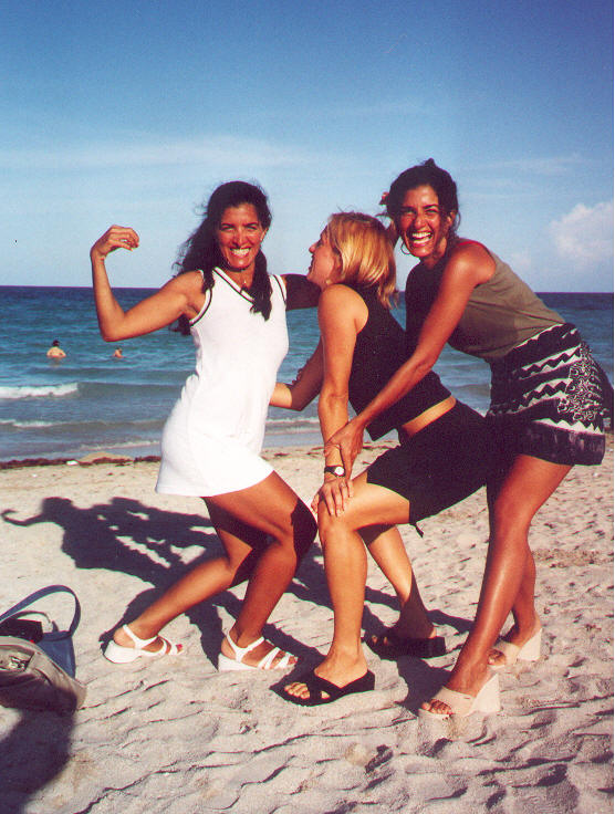 Victoria Sahade's Visit July 2001