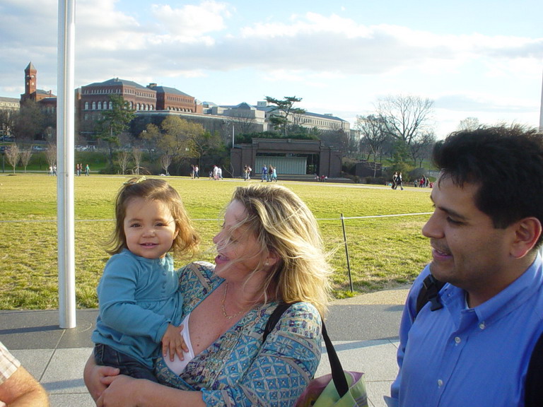 At the Washington Monument 6-Jan-2007