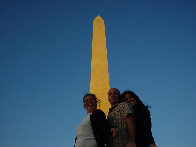 At the Washington Monument 6-Jan-2007