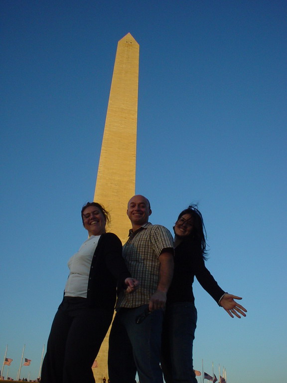 At the Washington Monument 6-Jan-2007