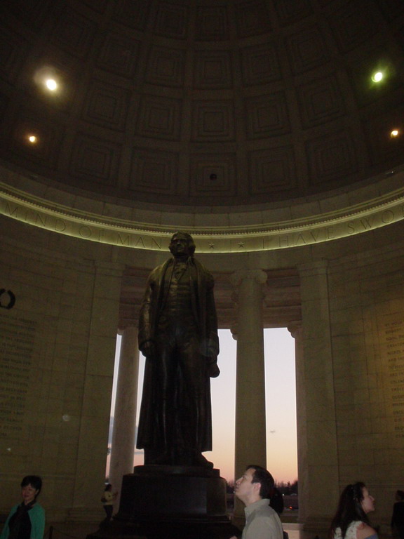 At the Washington Monument 6-Jan-2007