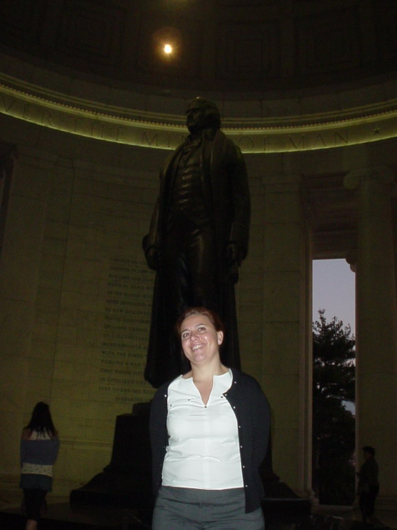 At the Washington Monument 6-Jan-2007