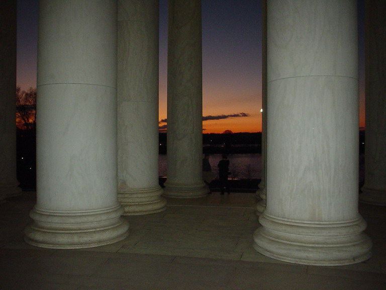 At the Washington Monument 6-Jan-2007