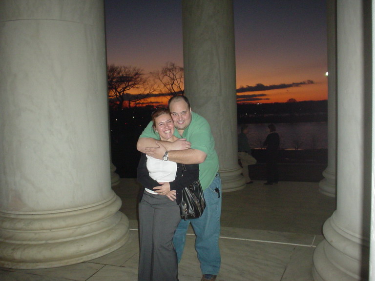 At the Washington Monument 6-Jan-2007