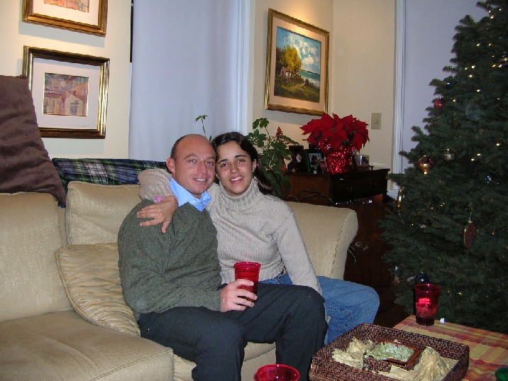 Xmas Dinner At Trish & Dennis 2004