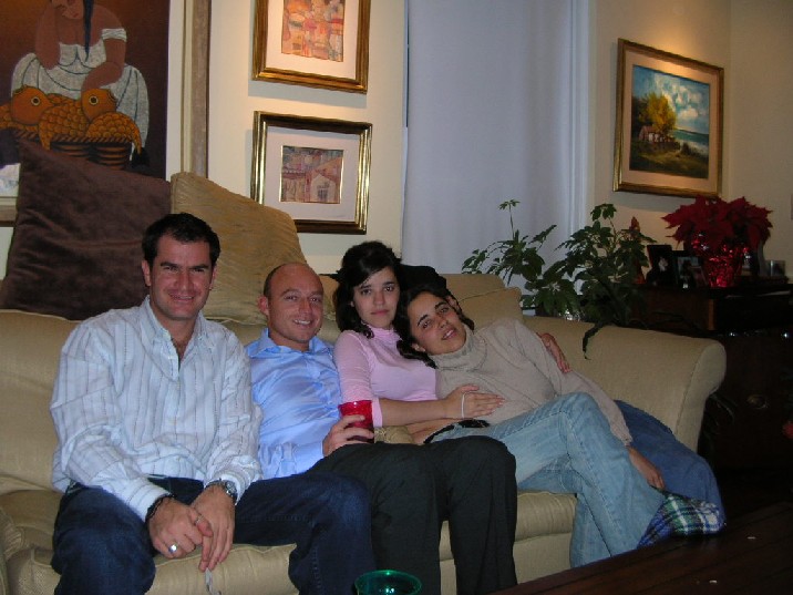 Xmas Dinner At Trish & Dennis 2004