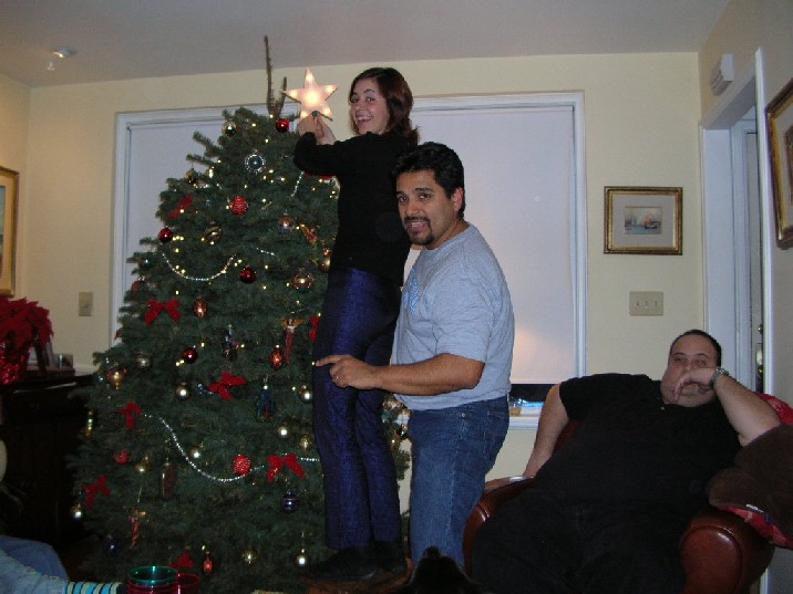 Xmas Dinner At Trish & Dennis 2004