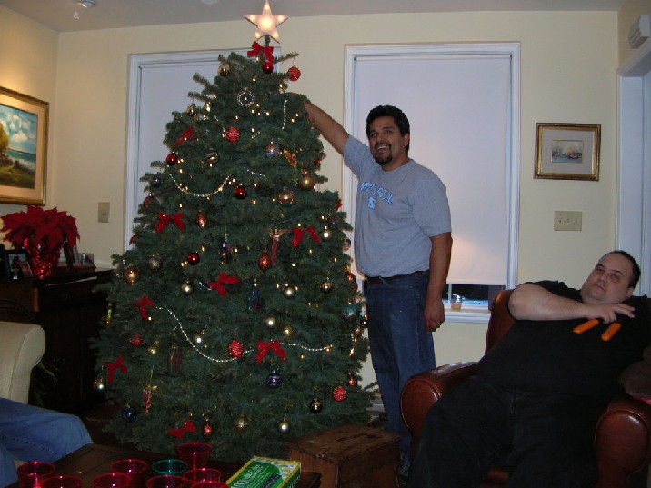 Xmas Dinner At Trish & Dennis 2004