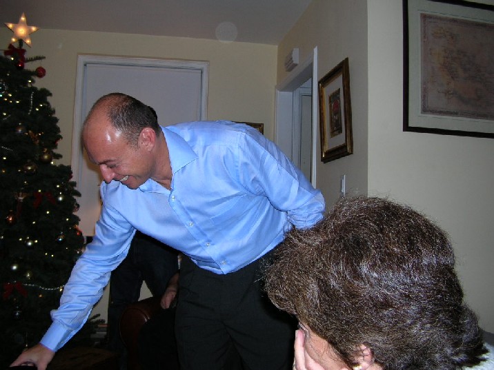 Xmas Dinner At Trish & Dennis 2004