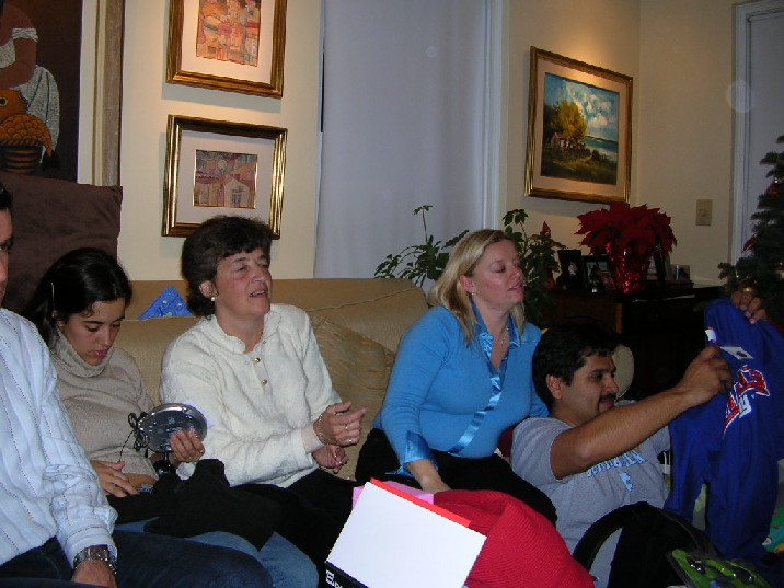 Xmas Dinner At Trish & Dennis 2004