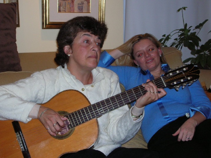 Xmas Dinner At Trish & Dennis 2004