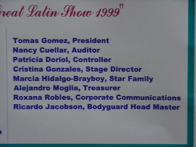 International Festival 1999